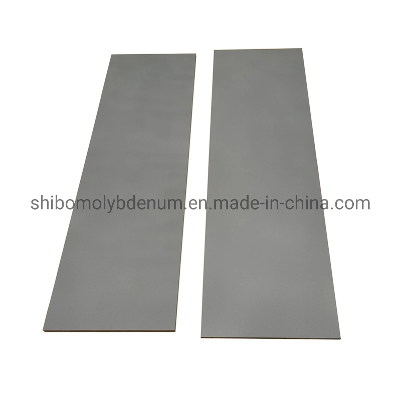 Factory Direct Supply Pure Molybdenum Sheet with Sandblasted Surface