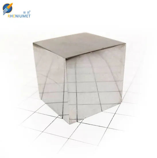 10*10*10mm Rhenium Re Element Metal Cube Set, Rhenium Cube, Rhenium Ingot 