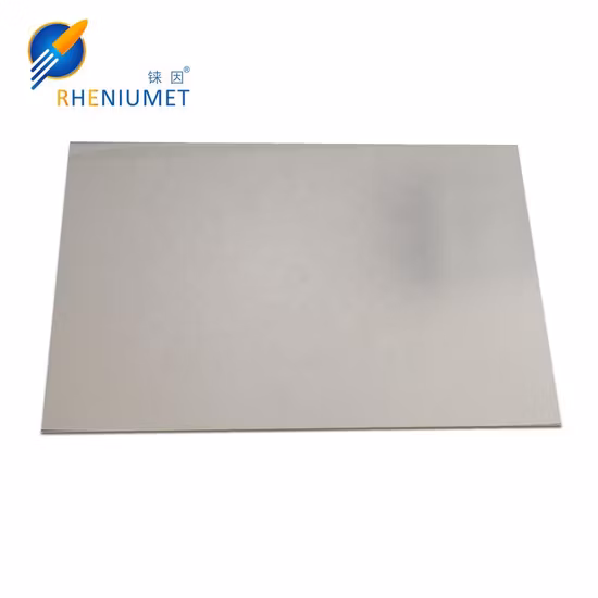 Factory Price More14% More41%, More44.5%, More47.5% Molybdenum Sheet Customized Processing