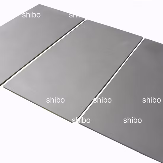 Factory Direct Supply Pure Molybdenum Sheet with Sandblasted Surface