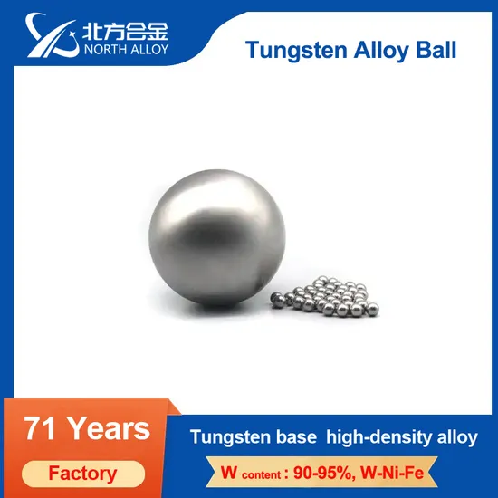 Tungsten Heavy Alloy Sphere for Military 