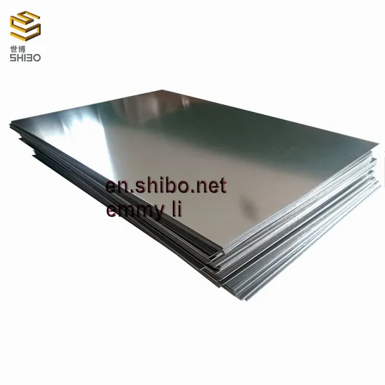 High Quality Molybdenum Sheet 