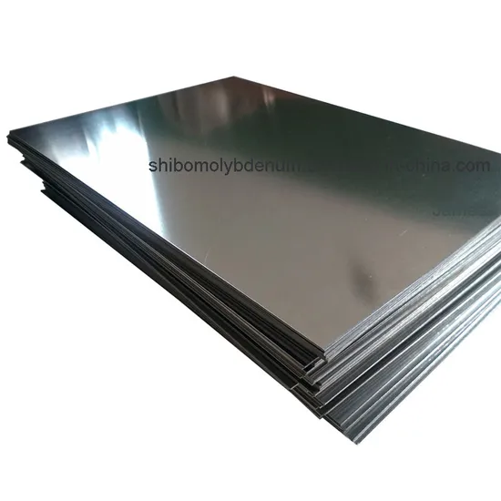 0.1 Thickness Cold Rolled Molybdenum Sheets 