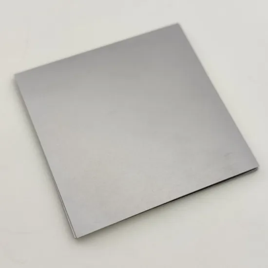 High Density Molybdenum Sheet for Electric Vacuum Device
