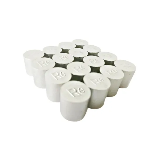 Factory Direct Supply High Quality Rhenium Pellet, Rhenium Metal Ingot 